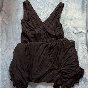 Women’s Black Glittery Dress